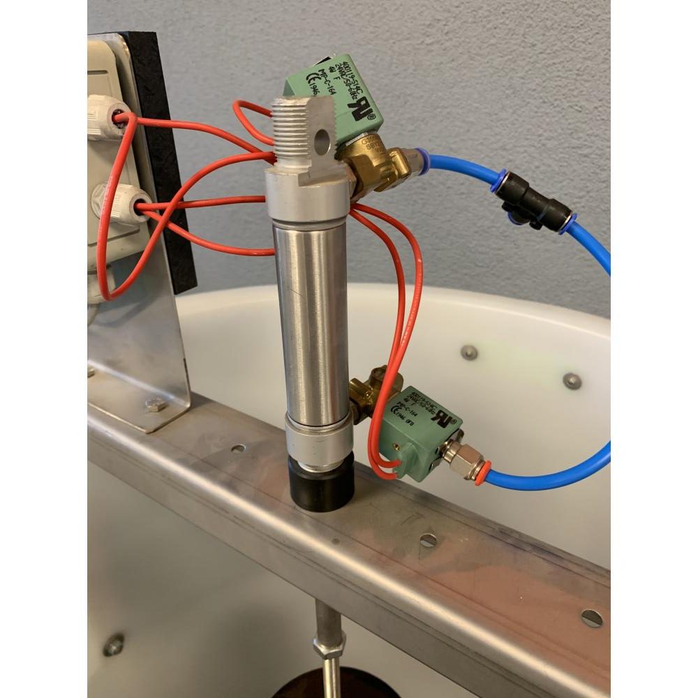Lang cylinder, 50 mm, med ventiler Lang cylinder Variomix 50 mm