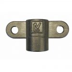 Rustfrit stål 1/2" vægbeslag