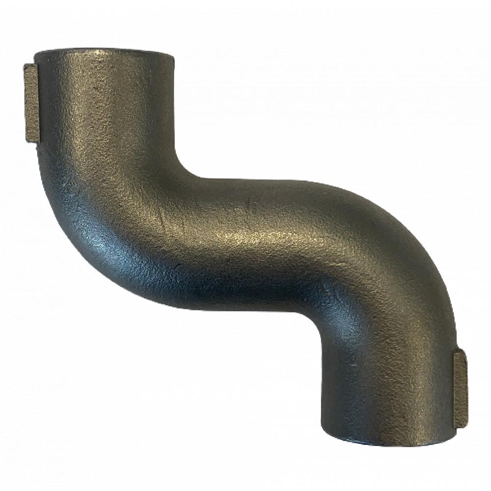 S-bøjning i rustfrit stål, 1/2", svinestald 1/2" rustfrit stål S-bøjning til svinestald